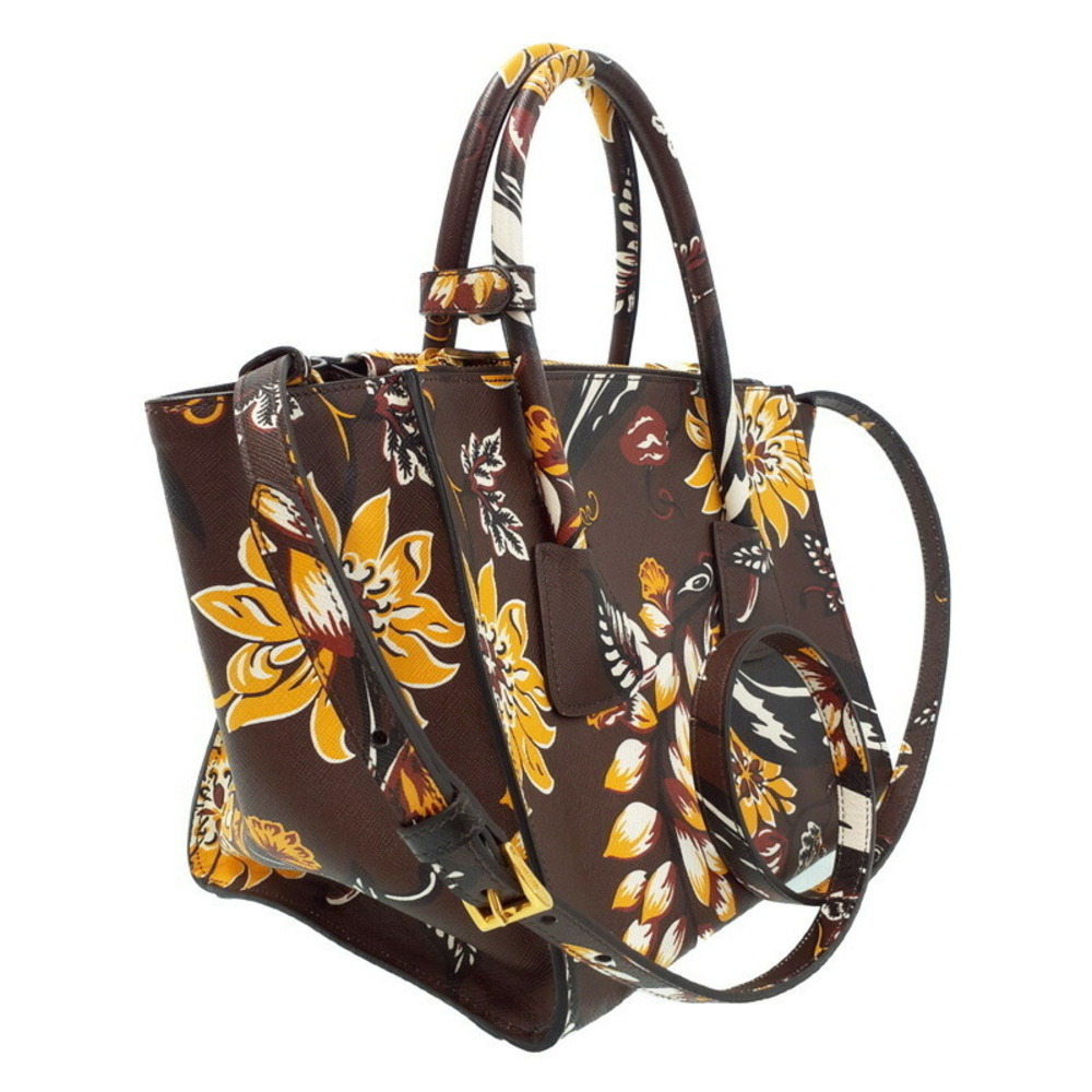 PRADA Saffiano Leather Handbag Bag - Picture 2 of 9